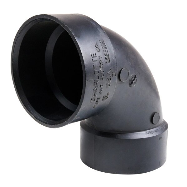 front/ side view of 90 degree pipe